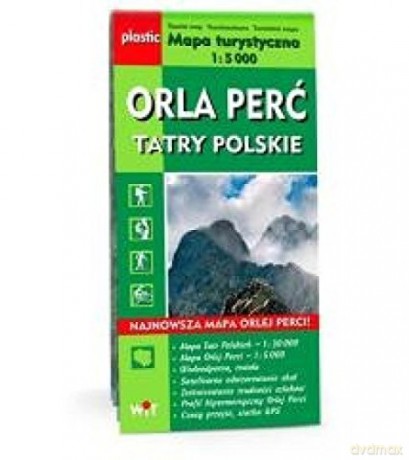 Mapa turystyczna Tatry Polskie - Orla Perć