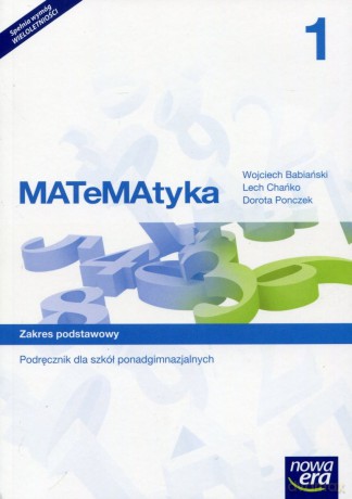 MATeMAtyka LO 1 Zakres podstawowy podręcznik [KSIĄŻKA]