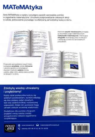 MATeMAtyka LO 1 Zakres podstawowy podręcznik [KSIĄŻKA]