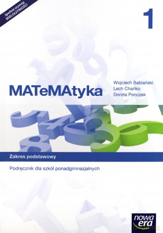 MATeMAtyka LO 1 Zakres podstawowy podręcznik [KSIĄŻKA]