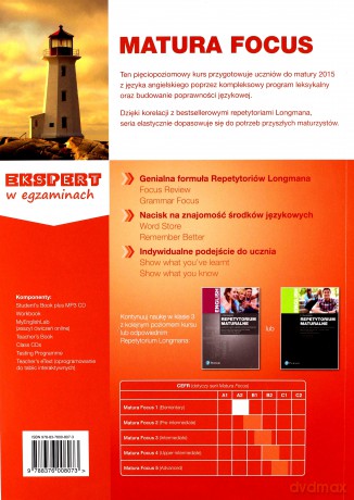 Matura Focus 1 PL ćwiczenie Do wersji wieloletniej [KSIĄŻKA]