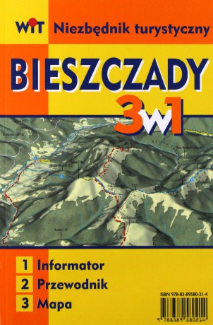 Niezbędnik turystyczny Bieszczady 3 w 1 [KSIĄŻKA]