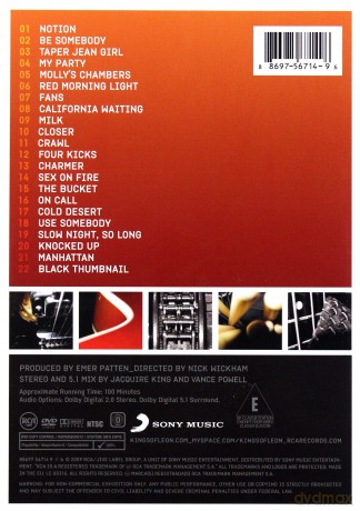 Kings Of Leon: Live At The O2 [DVD]