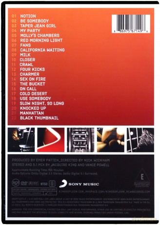 Kings Of Leon: Live At The O2 [DVD]