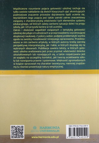 Oblicza gotowości szkolnej [KSIĄŻKA]