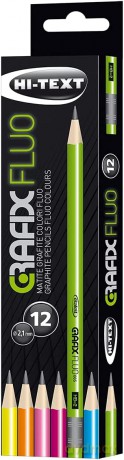 Ołówki Grafix Fluo HB (12 szt.)