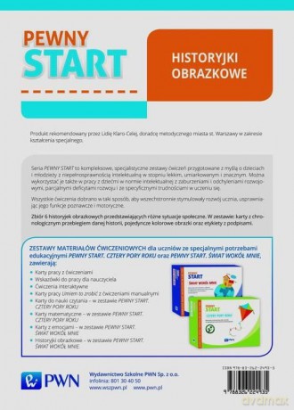 Pewny start. Historyjki obrazkowe [KSIĄŻKA]
