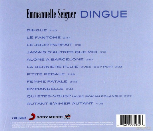 Emmanuelle Seigner: Dingue [CD]