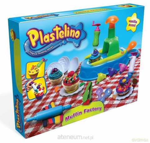Plastelino - Zestaw fabryka muffinków
