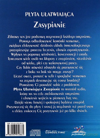 Płyta ułatwiająca zasypianie [CD]