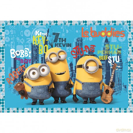 Podkład szkolny na biurko Minionki