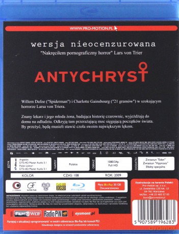 Antychryst [Blu-Ray]