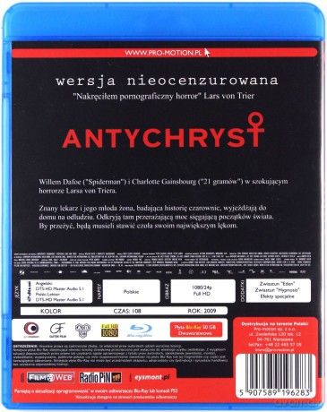 Antychryst [Blu-Ray]