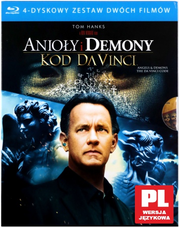 Anioły i demony / Kod Leonarda da Vinci [4xBlu-Ray]