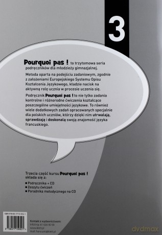 Pourquoi pas! 3 ćwiczenia PL [KSIĄŻKA]
