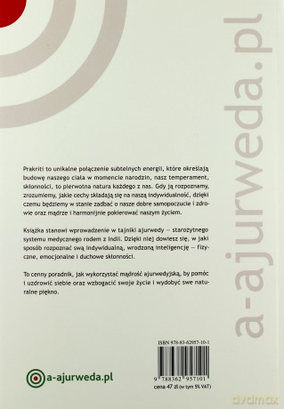 Prakriti. Odkryj swoją pierwotną naturę [KSIĄŻKA]