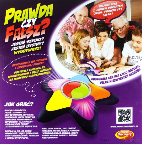 Gra towarzyska Dumel Discovery Prawda czy Fałsz
