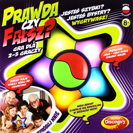 Gra towarzyska Dumel Discovery Prawda czy Fałsz
