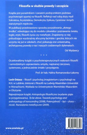 Psychoterapia filozoficzna [KSIĄŻKA]