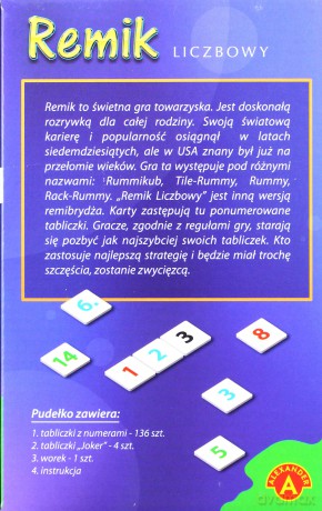 Remik liczbowy mini [GRA]