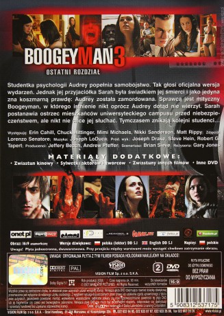 Boogeyman 3: Ostatni rozdział [DVD]