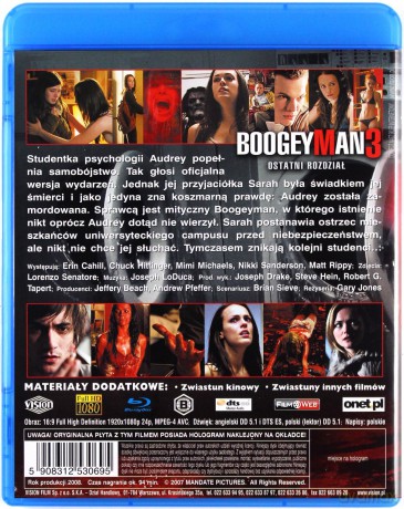 Boogeyman 3: Ostatni rozdział [Blu-Ray]