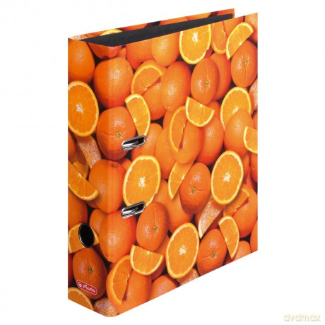 Segregator A4 8 cm Pomarańcze max. file
