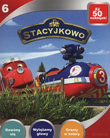 Stacyjkowo nr 6 + 50 naklejek [KSIĄŻKA]