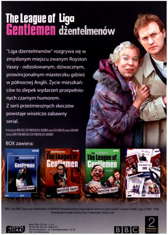 Liga dżentelmenów sezony 1-3 + Bonus The Best of BRITcom (BBC) [BOX] [4DVD]