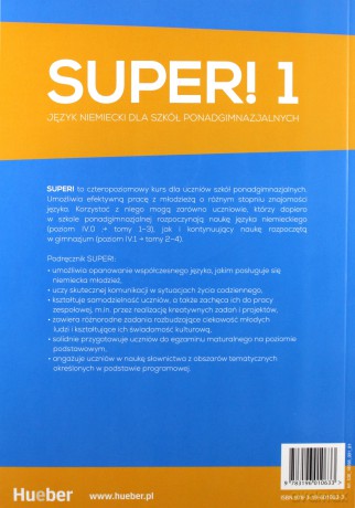 Super! 1 Podręcznik wieloletni A1 [KSIĄŻKA]+[CD]