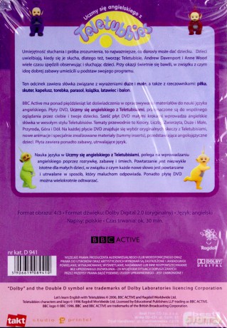 Teletubisie: Uczmy się angielskiego. Duże i małe (BBC) [DVD]
