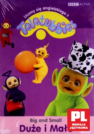Teletubisie: Uczmy się angielskiego. Duże i małe (BBC) [DVD]