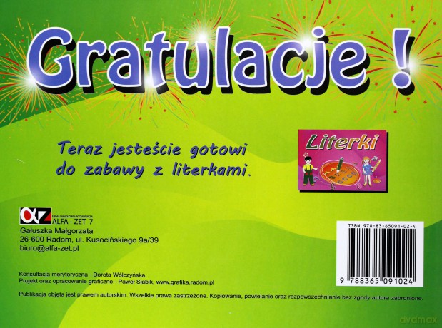 Szlaczki Alfika i Zetki poziom 2 [KSIĄŻKA]