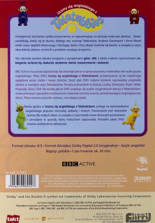 Teletubisie: Uczmy się angielskiego. Góra i dół (BBC) [DVD]