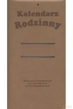 Ścianka do kalendarza RODZINNEGO [KALENDARZ]