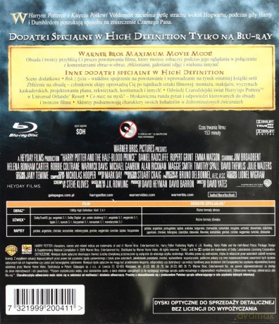Harry Potter i Książę Półkrwi [2xBlu-Ray]