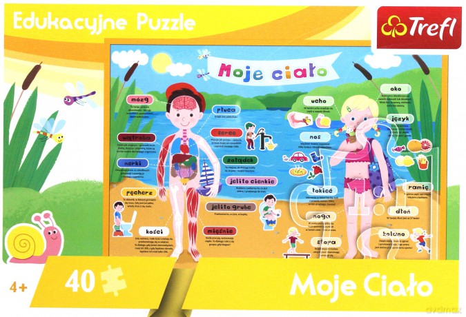TREFL Puzzle Edukacyjne Moje ciało [PUZZLE]