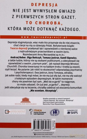 Twarze depresji - Anna Morawska [KSIĄŻKA]