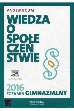 Vademecum 2016 gimnazjum WOS [KSIĄŻKA]