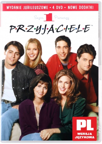 Przyjaciele edycja jubileuszowa sezon 1 [4DVD]