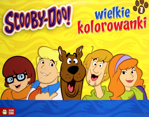 Wielkie kolorowanki. Scooby-Doo cz. 1 [KSIĄŻKA]