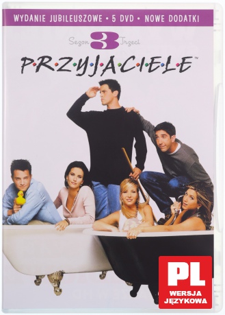 Przyjaciele edycja jubileuszowa sezon 3 [5DVD]