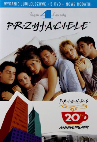 Przyjaciele edycja jubileuszowa sezon 4 [5DVD]