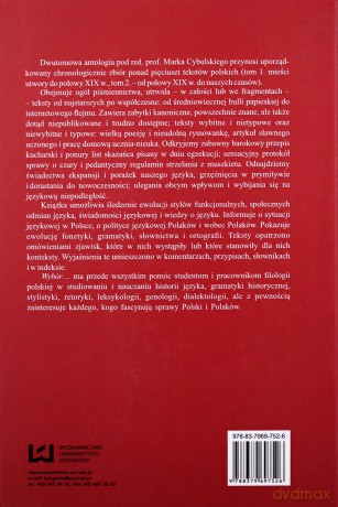 Wybór tekstów z dziejów języka polskiego Od połowy XIX w. [KSIĄŻKA]