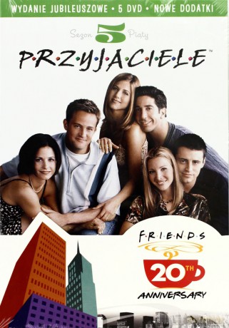 Przyjaciele edycja jubileuszowa sezon 5 [5DVD]