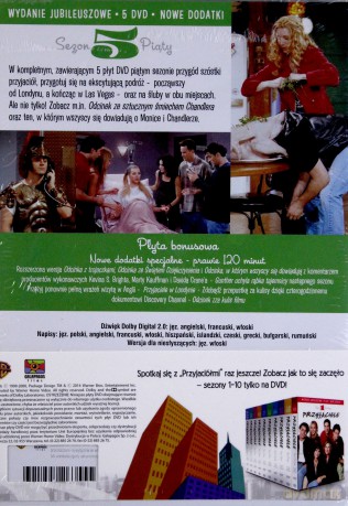 Przyjaciele edycja jubileuszowa sezon 5 [5DVD]