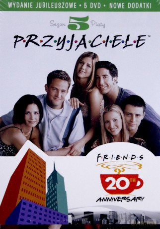 Przyjaciele edycja jubileuszowa sezon 5 [5DVD]