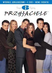 Przyjaciele edycja jubileuszowa sezon 6 [4DVD]