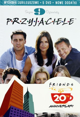 Przyjaciele edycja jubileuszowa sezon 9 [5DVD]