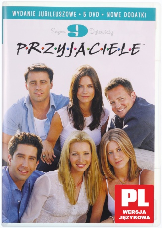 Przyjaciele edycja jubileuszowa sezon 9 [5DVD]
